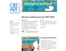 Tablet Screenshot of off-art.de